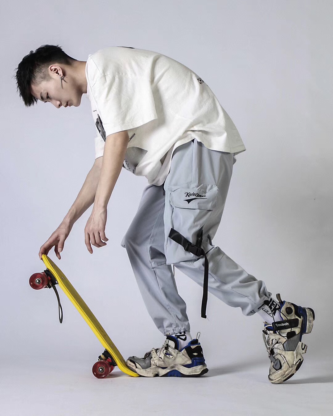 模特工装服拍摄