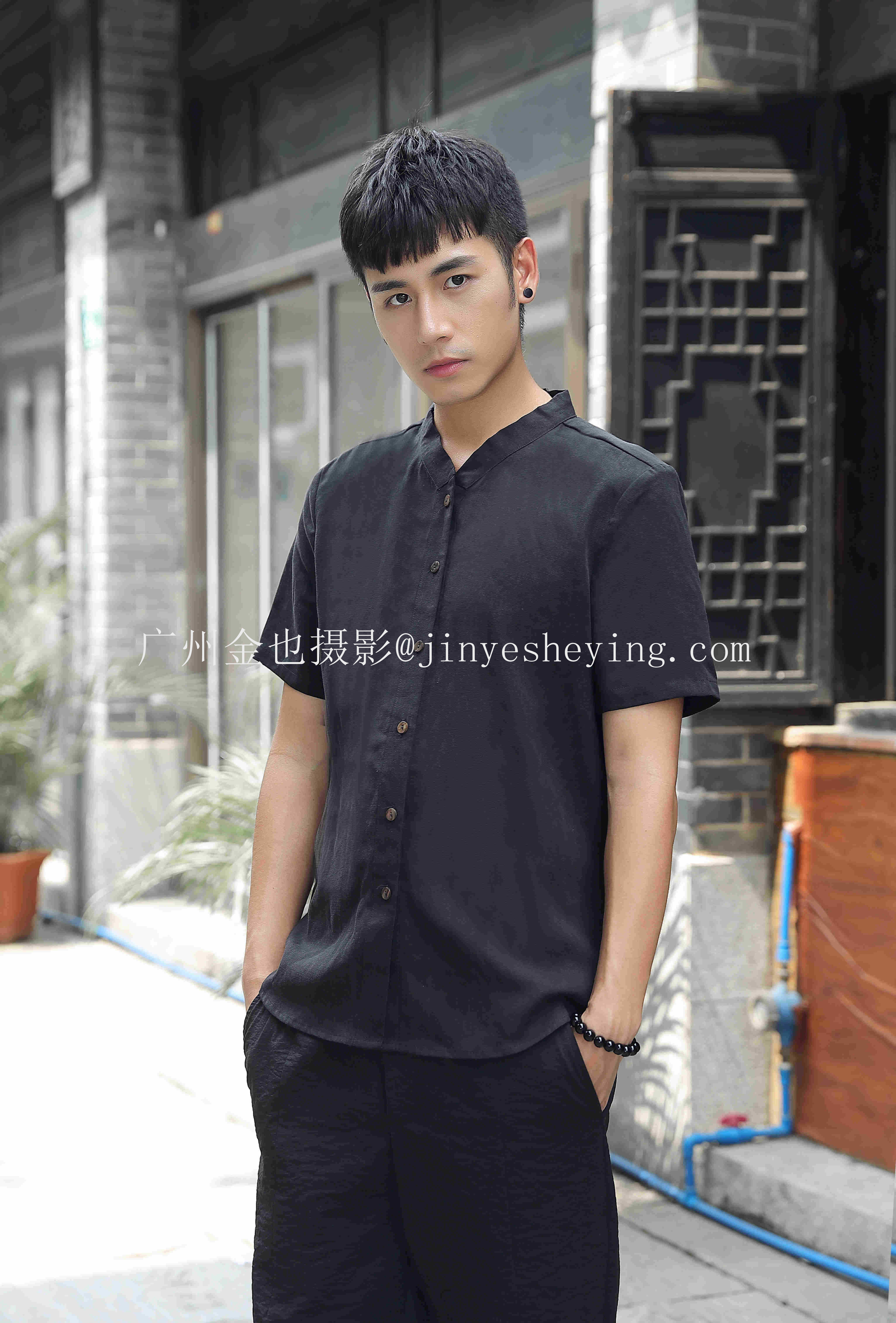 中国男装拍摄