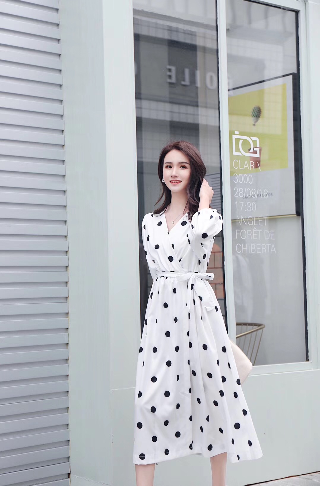 网红模特女装拍摄