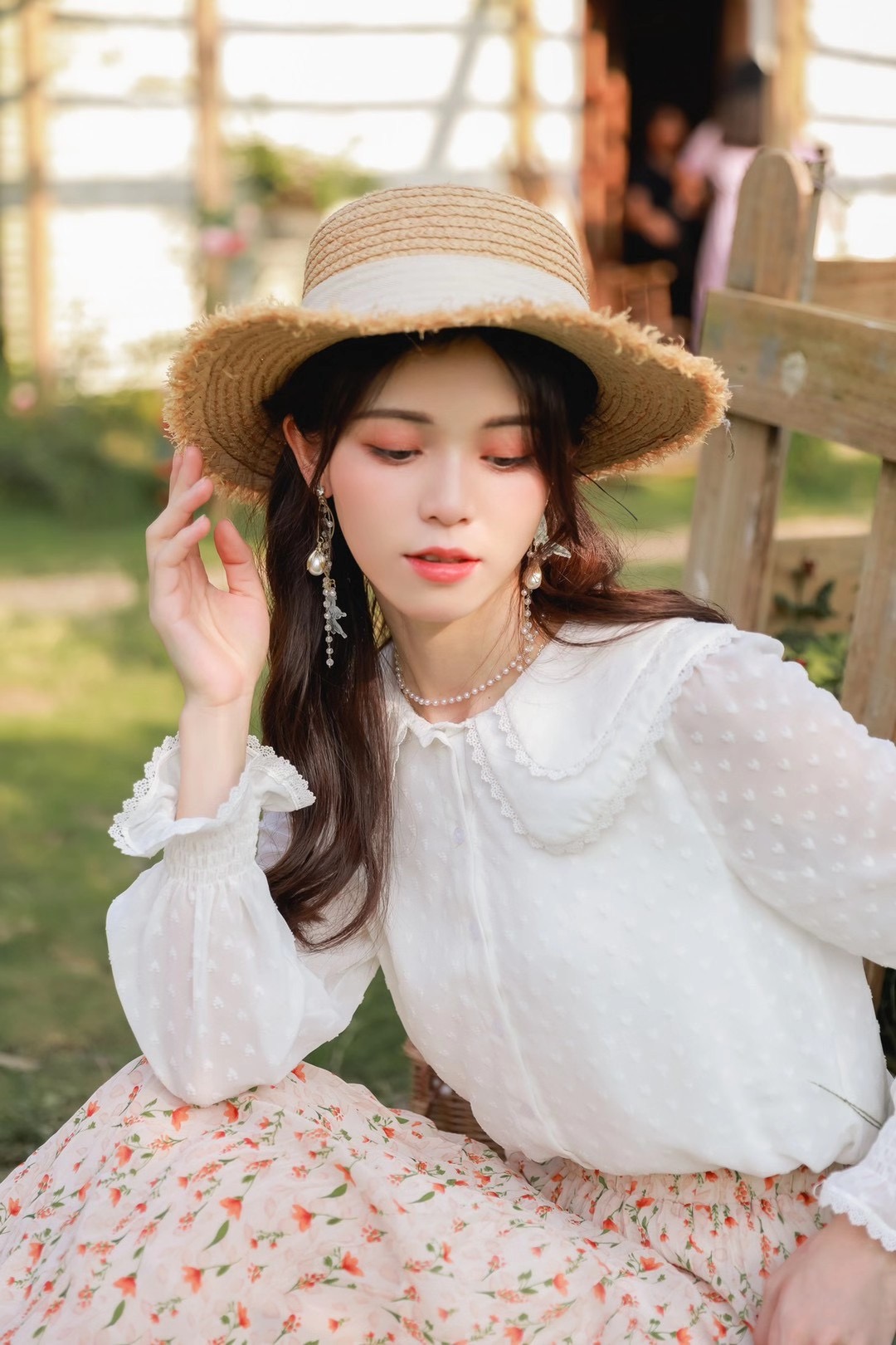 网红模特女装拍摄