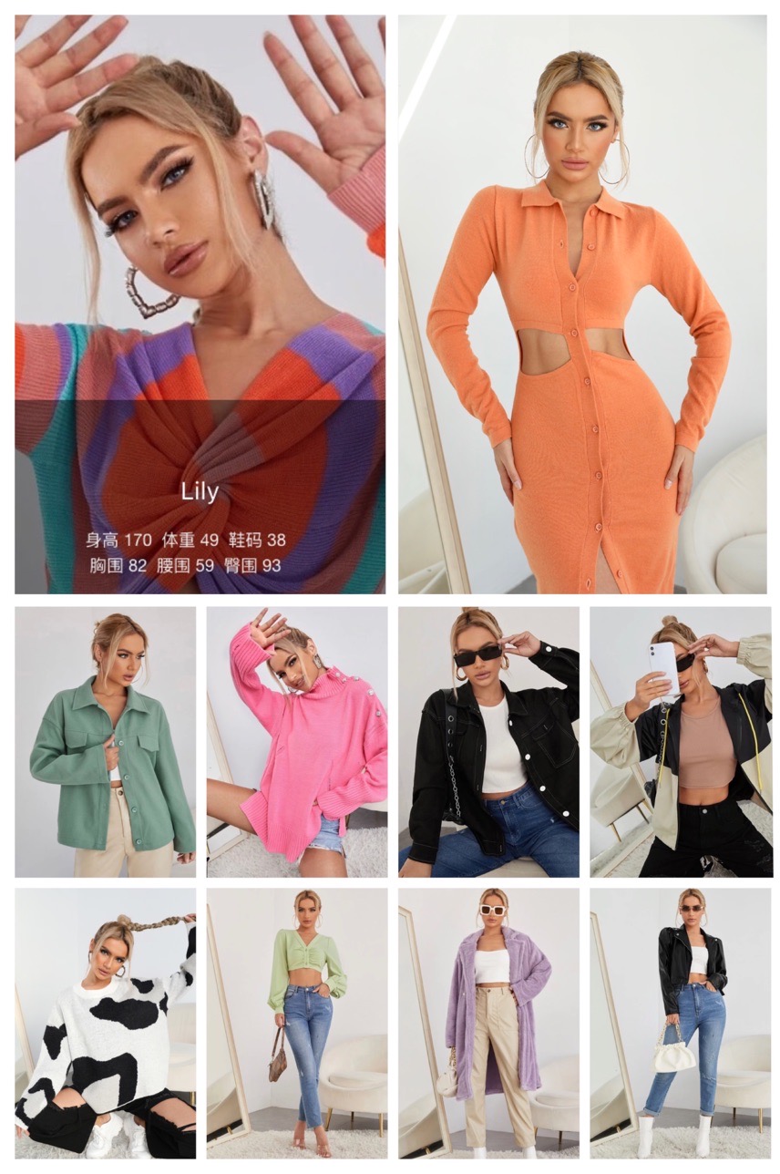 shein-外模服装拍摄-Lily