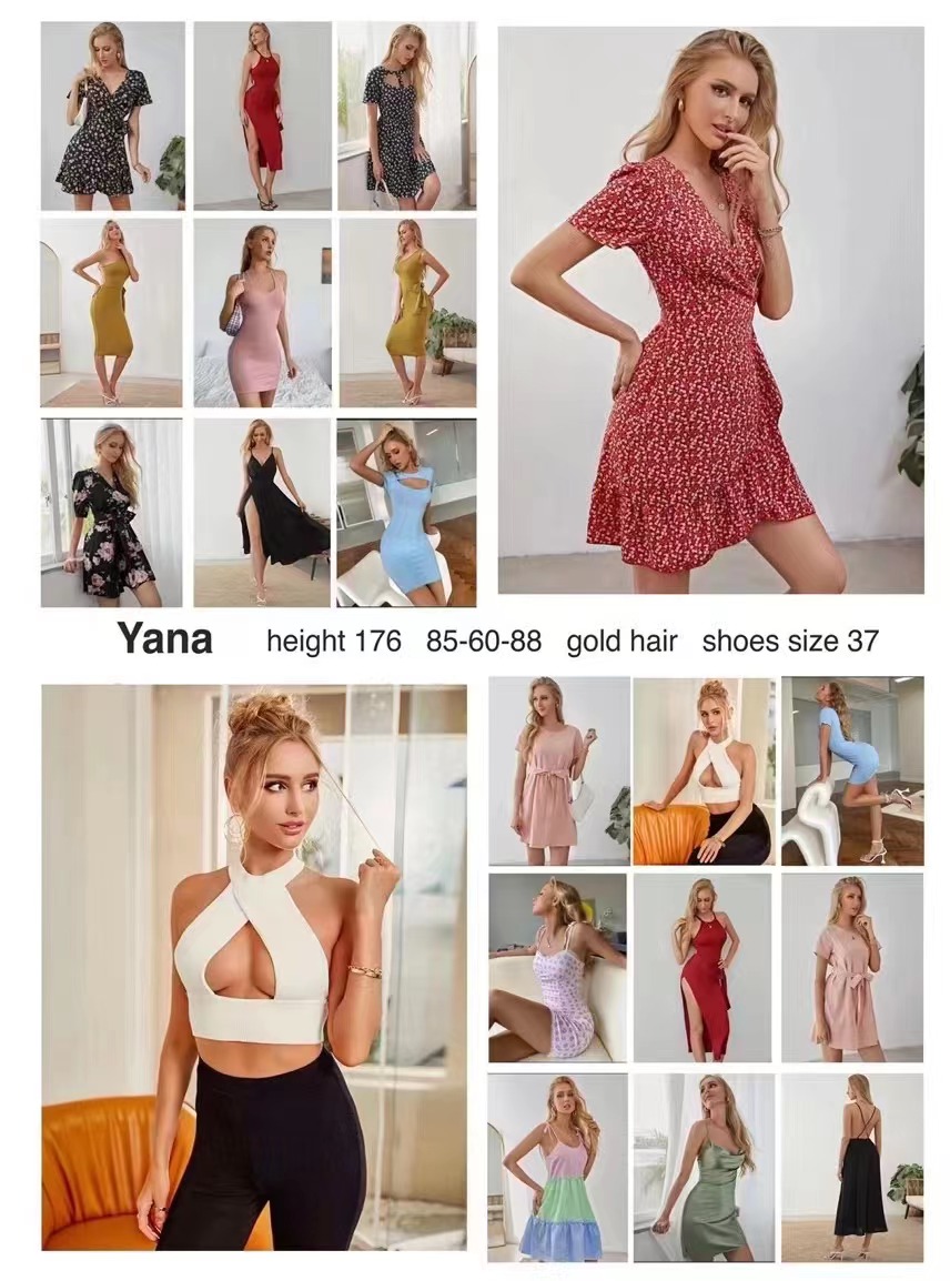 shein-外模服装拍摄-Yana