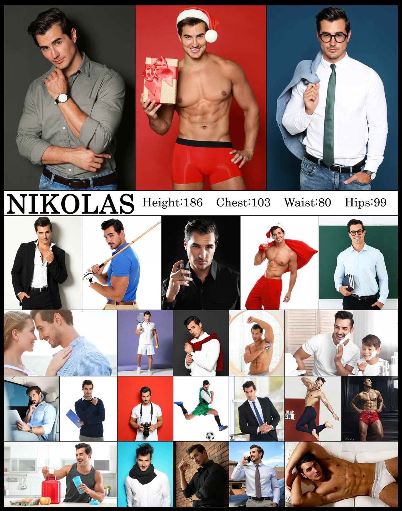 外模男装拍摄-Nikolas